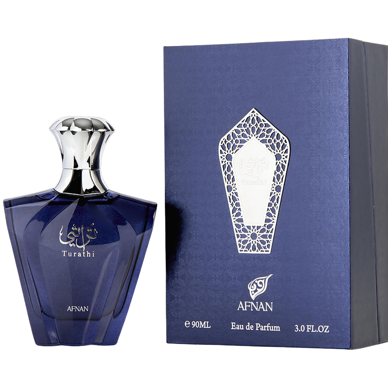 Turathi Blue Afnan Eau de Parfum - Perfume Masculino 90ML